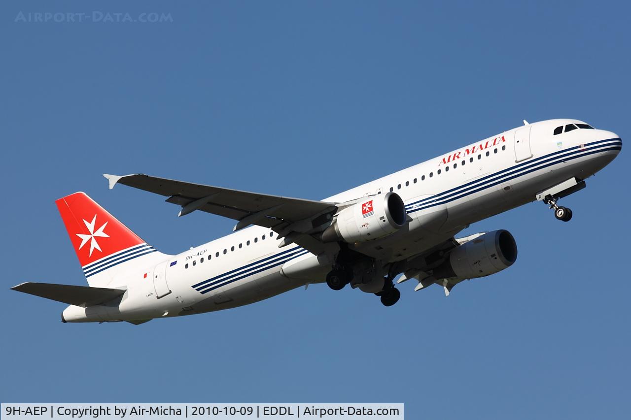 9H-AEP, 2007 Airbus A320-214 C/N 3056, Air Malta, Airbus A320-214, CN: 3056, Aircraft Name: Nadur
