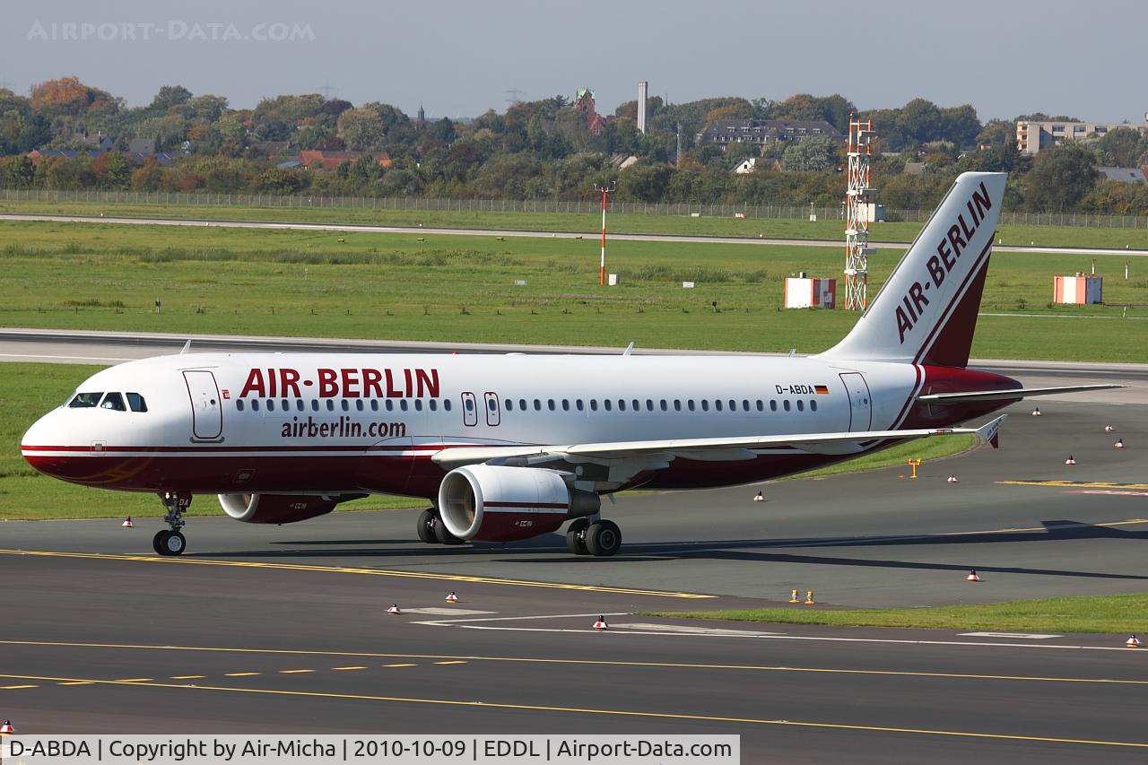 D-ABDA, 2005 Airbus A320-214 C/N 2539, Air Berlin, Airbus A320-214, CN: 2539
