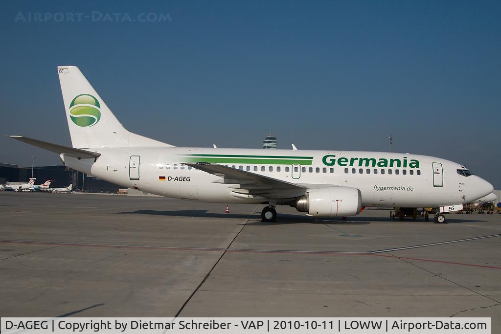 D-AGEG, 1988 Boeing 737-35B C/N 24237, Germania Boeing 737-300