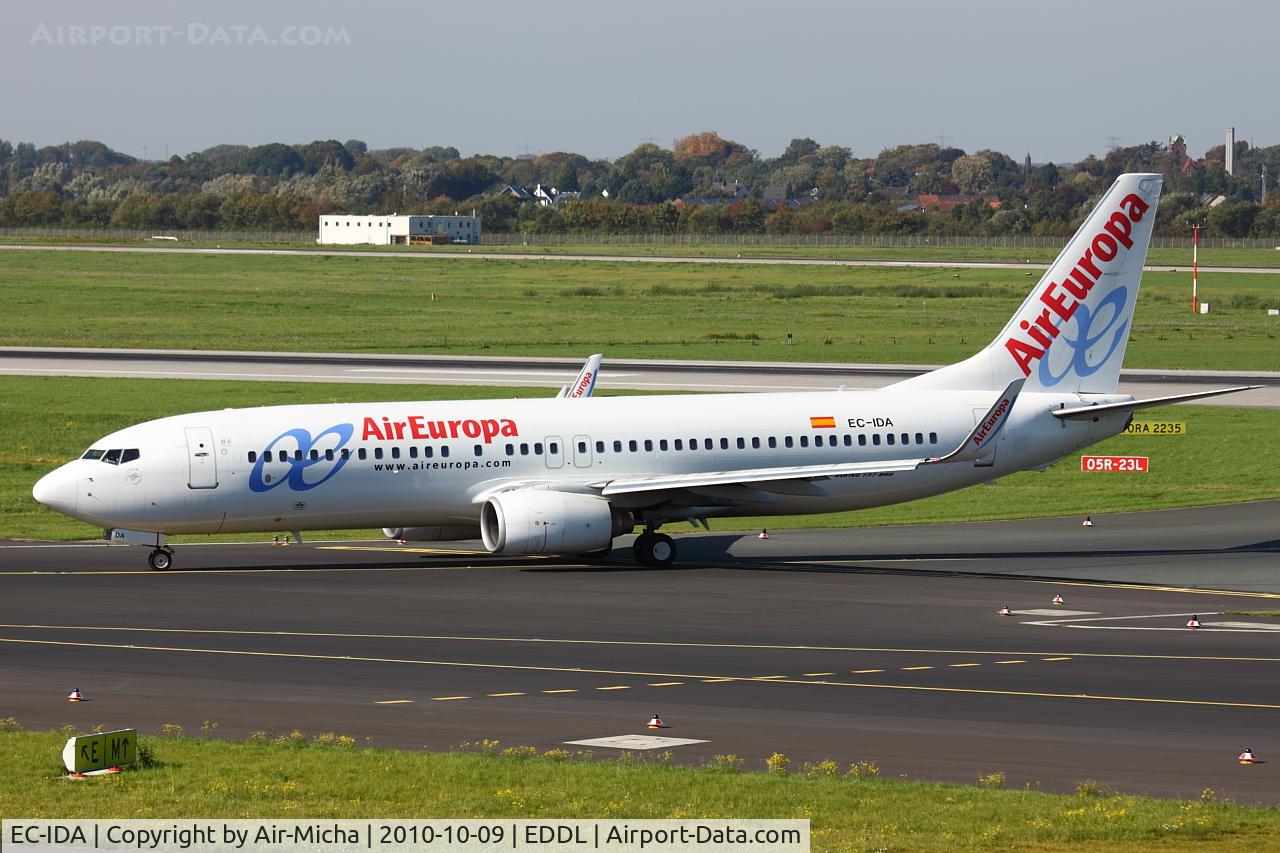 EC-IDA, 2002 Boeing 737-86Q C/N 32773, Air Europa, Boeing 737-86Q (WL), CN: 32773/1051