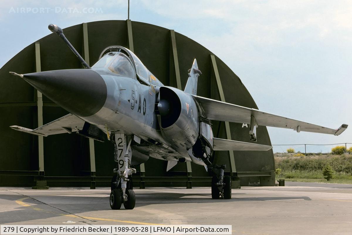 279, Dassault Mirage F.1C C/N Not found 279, Mirage F1C at Orange