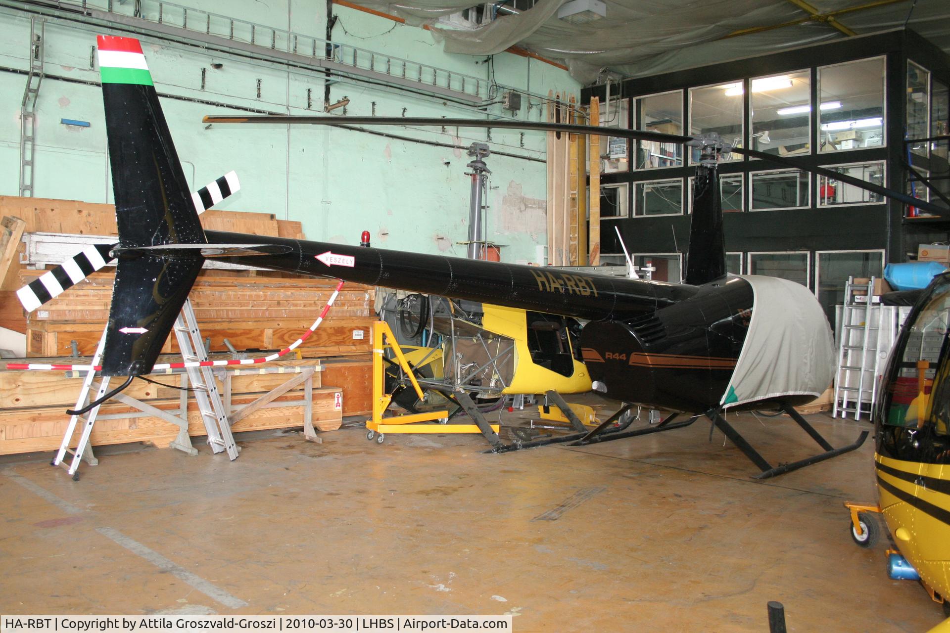 HA-RBT, 2004 Robinson R44 Raven II C/N 10484, Budaörs Airport