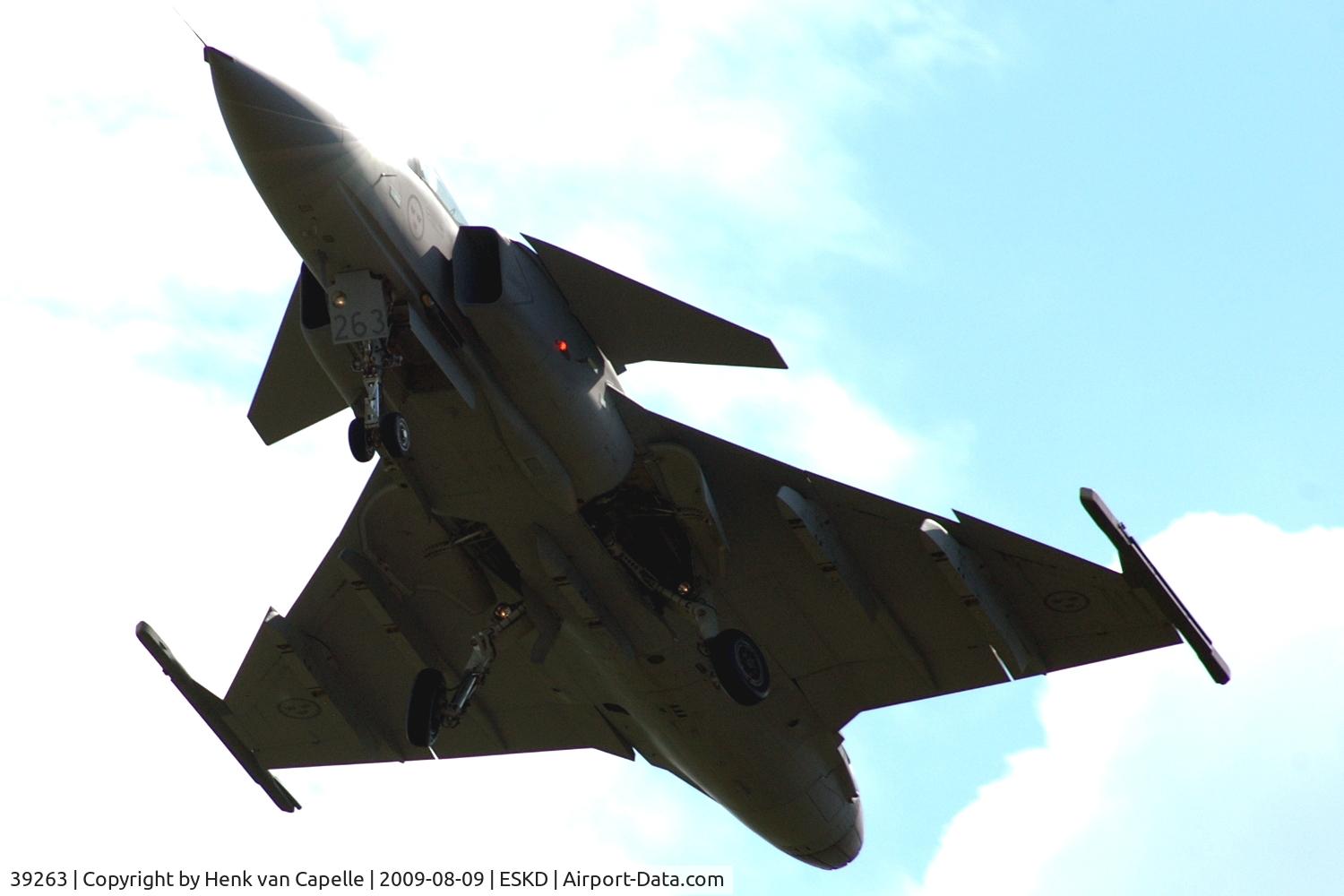 39263, Saab JAS 39C Gripen C/N 39263, JAS 39C Gripen display
