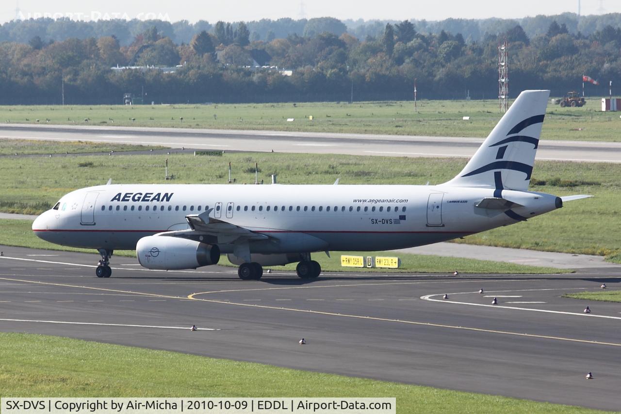 SX-DVS, 2008 Airbus A320-232 C/N 3709, Aegean Airlines, Airbus A320-232, CN: 3709