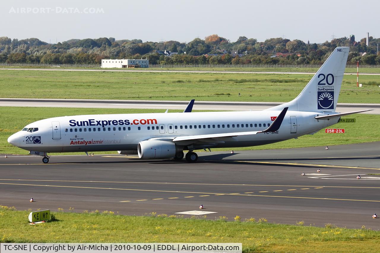 TC-SNE, 2008 Boeing 737-8HX C/N 29684, SunExpress, Boeing 737-8HX (WL), CN: 29684/2539
