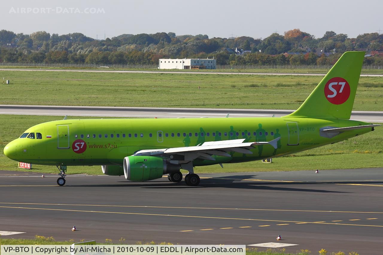 VP-BTO, 1999 Airbus A319-114 C/N 1129, S7 Airlines, Airbus A319-114, CN: 1129