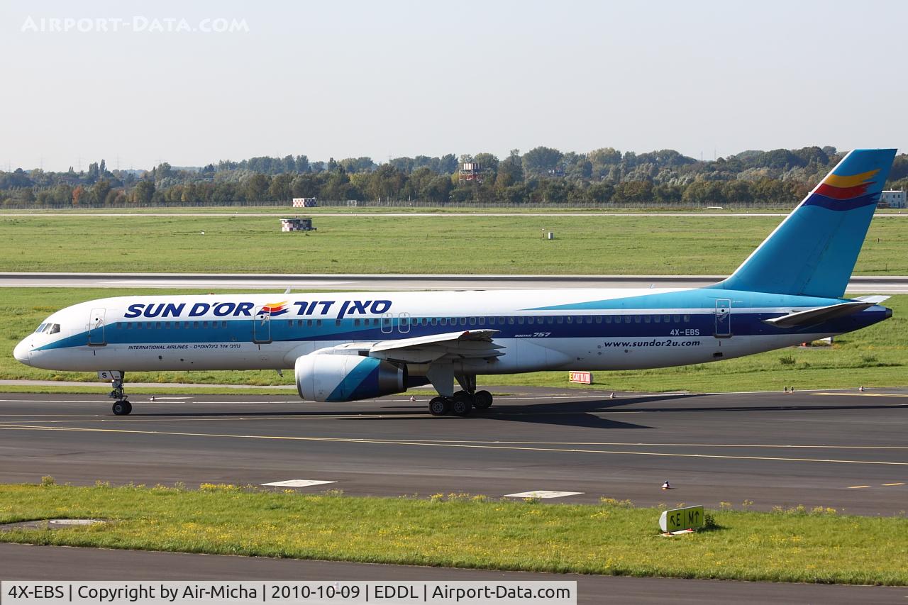4X-EBS, 1990 Boeing 757-258 C/N 24884, SUN D'OR, Boeing 757-258 (ER), CN: 24884/325