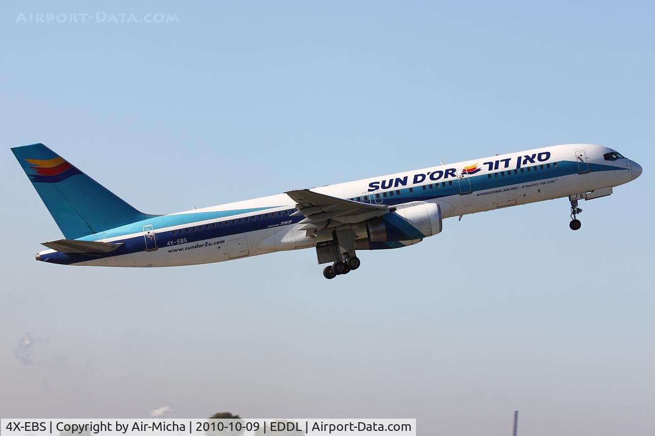 4X-EBS, 1990 Boeing 757-258 C/N 24884, SUN D'OR, Boeing 757-258 (ER), CN: 24884/325