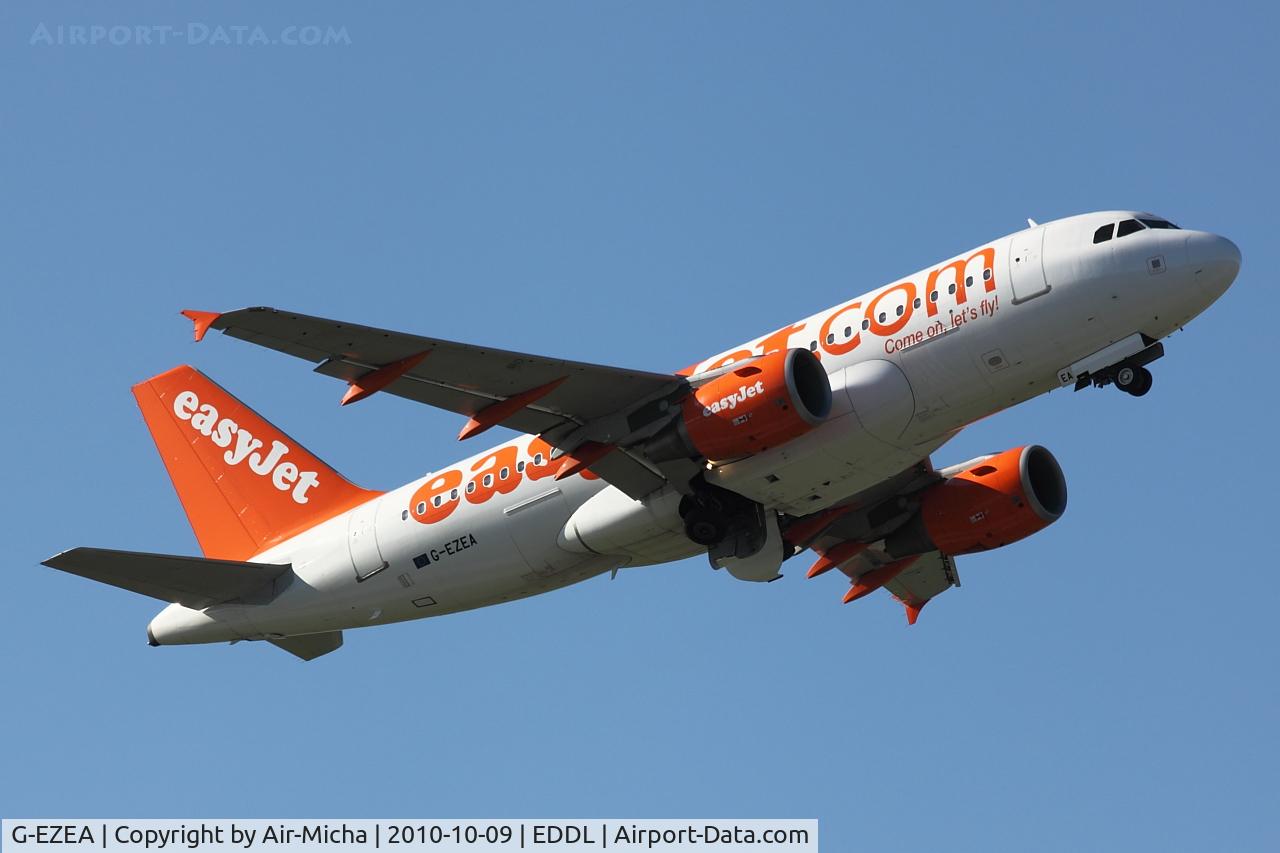 G-EZEA, 2003 Airbus A319-111 C/N 2119, EasyJet, Airbus A319-111, CN: 2119