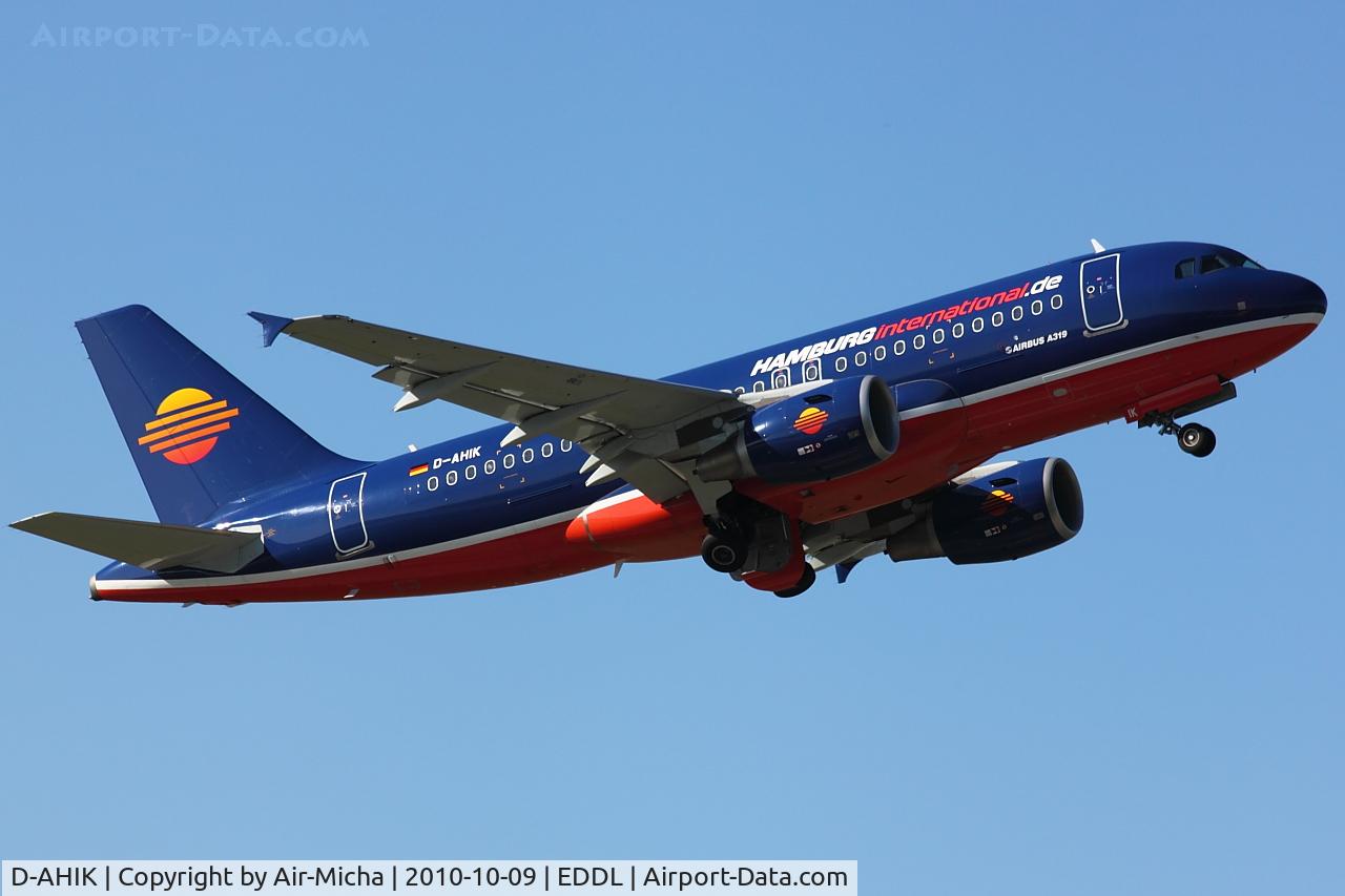 D-AHIK, 2008 Airbus A319-112 C/N 3560, Hamburg International, Airbus A319-112, CN: 3560