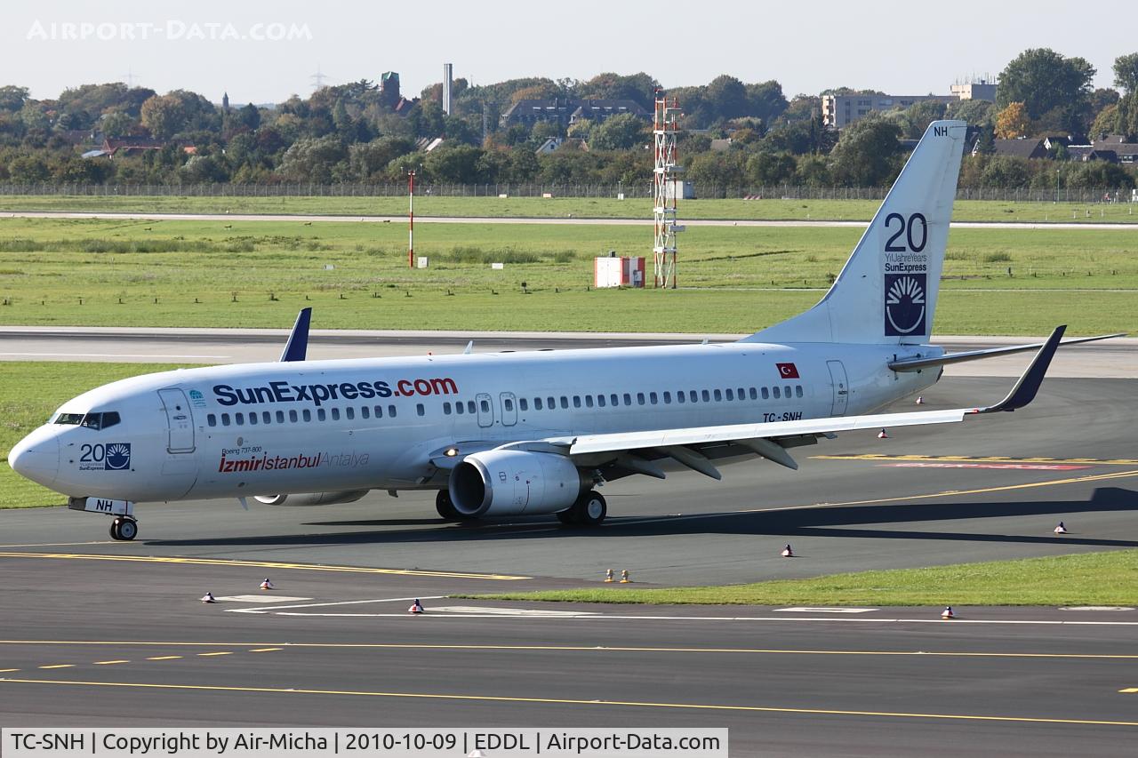 TC-SNH, 2005 Boeing 737-8FH C/N 30826, SunExpress, Boeing 737-8FH (WL), CN: 30826/1732