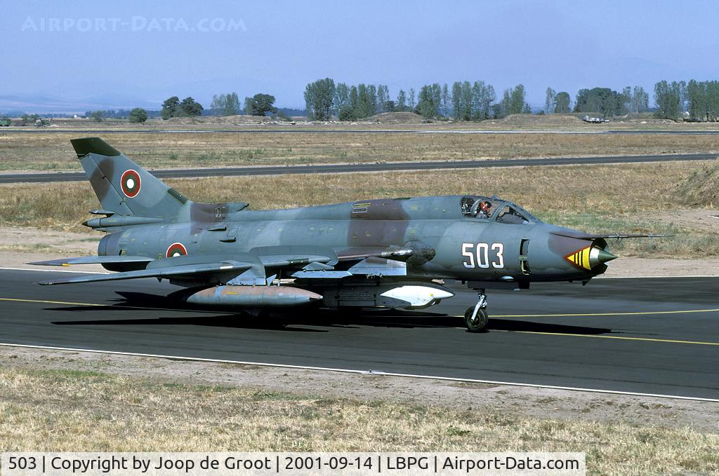 503, Sukhoi Su-22M-4 C/N 23503, Recce mission during the exercise Co-operative Key 2001.