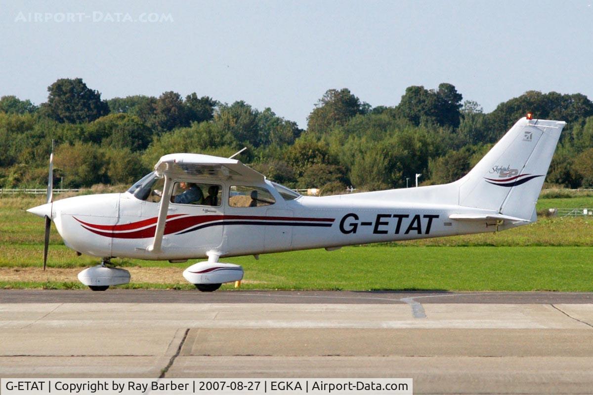 G-ETAT, 2000 Cessna 172S Skyhawk SP C/N 172S8674, Cessna 172S Skyhawk [172S-8674] Shoreham~G 27/08/2007