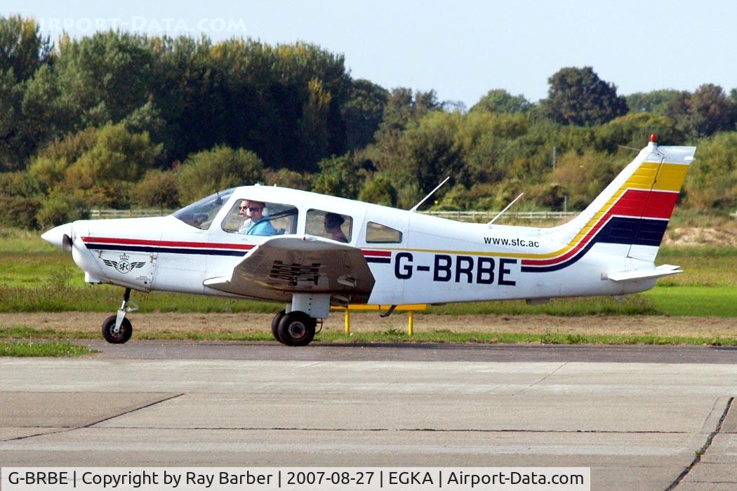 G-BRBE, 1979 Piper PA-28-161 C/N 28-7916437, Piper PA-28-161 Warrior II [28-7916437] Shoreham~G 27/08/2007