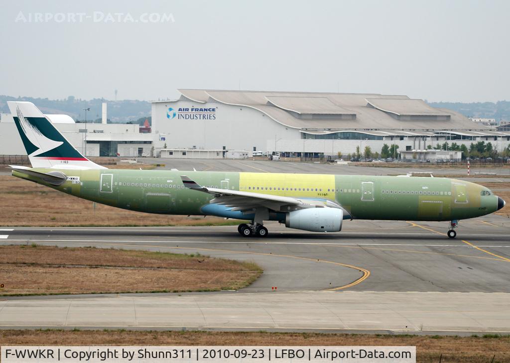 F-WWKR, 2010 Airbus A330-343X C/N 1163, C/n 1163 - For Cathay Pacific as B-LAJ