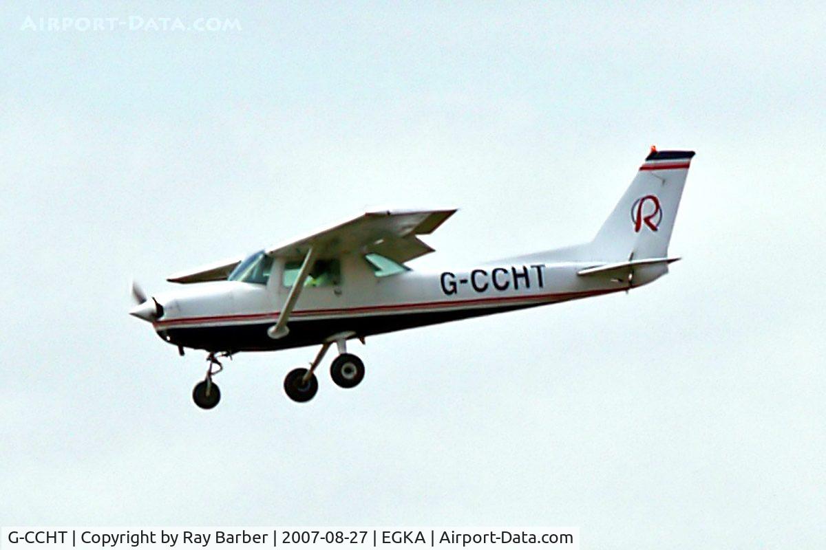 G-CCHT, 1983 Cessna 152 C/N 152-85176, Cessna 152 [152-85176] Shoreham~G 27/08/2007