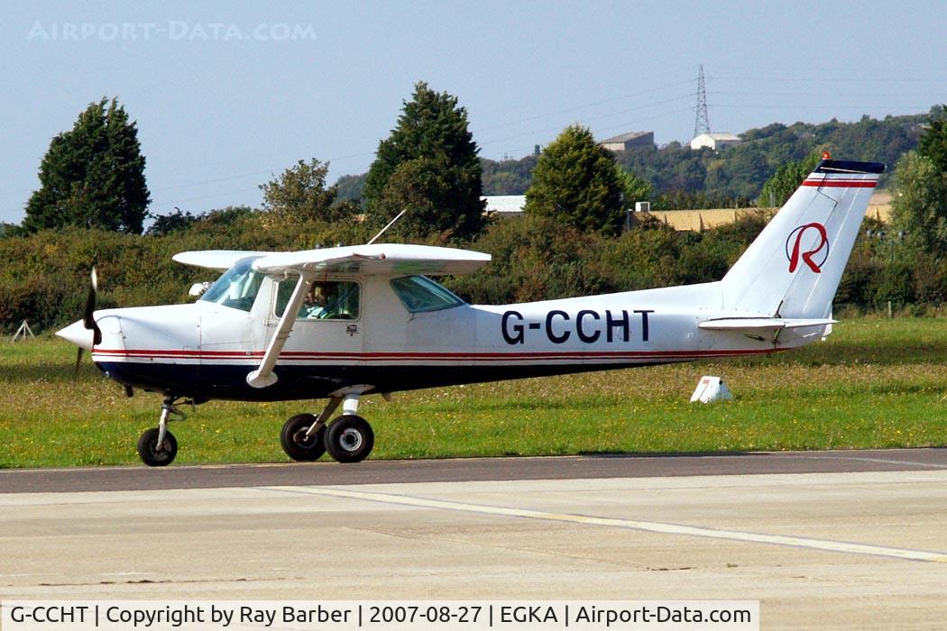 G-CCHT, 1983 Cessna 152 C/N 152-85176, Cessna 152 [152-85176] Shoreham~G 27/08/2007