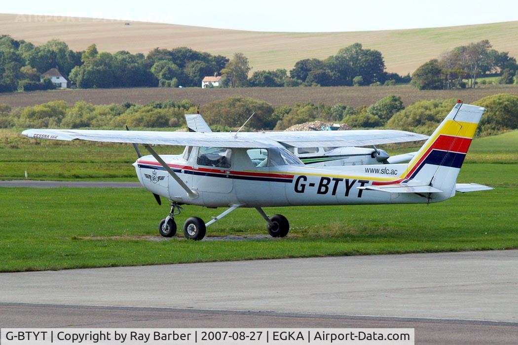 G-BTYT, 1978 Cessna 152 C/N 152-80455, Cessna 152 [152-80455] Shoreham~G 27/08/2007