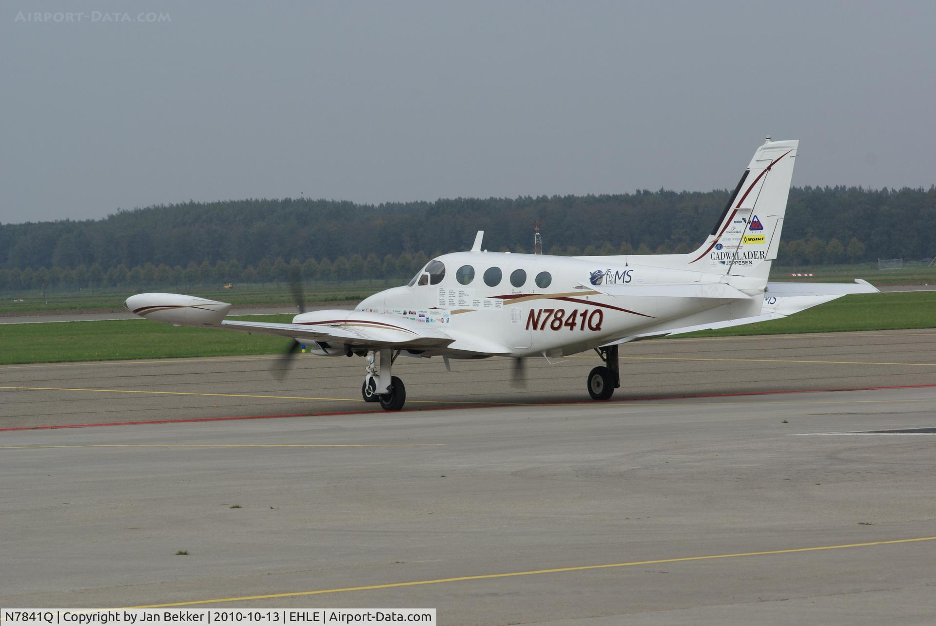 N7841Q, 1973 Cessna 340 C/N 340-0222, Platform Lelystad Airport