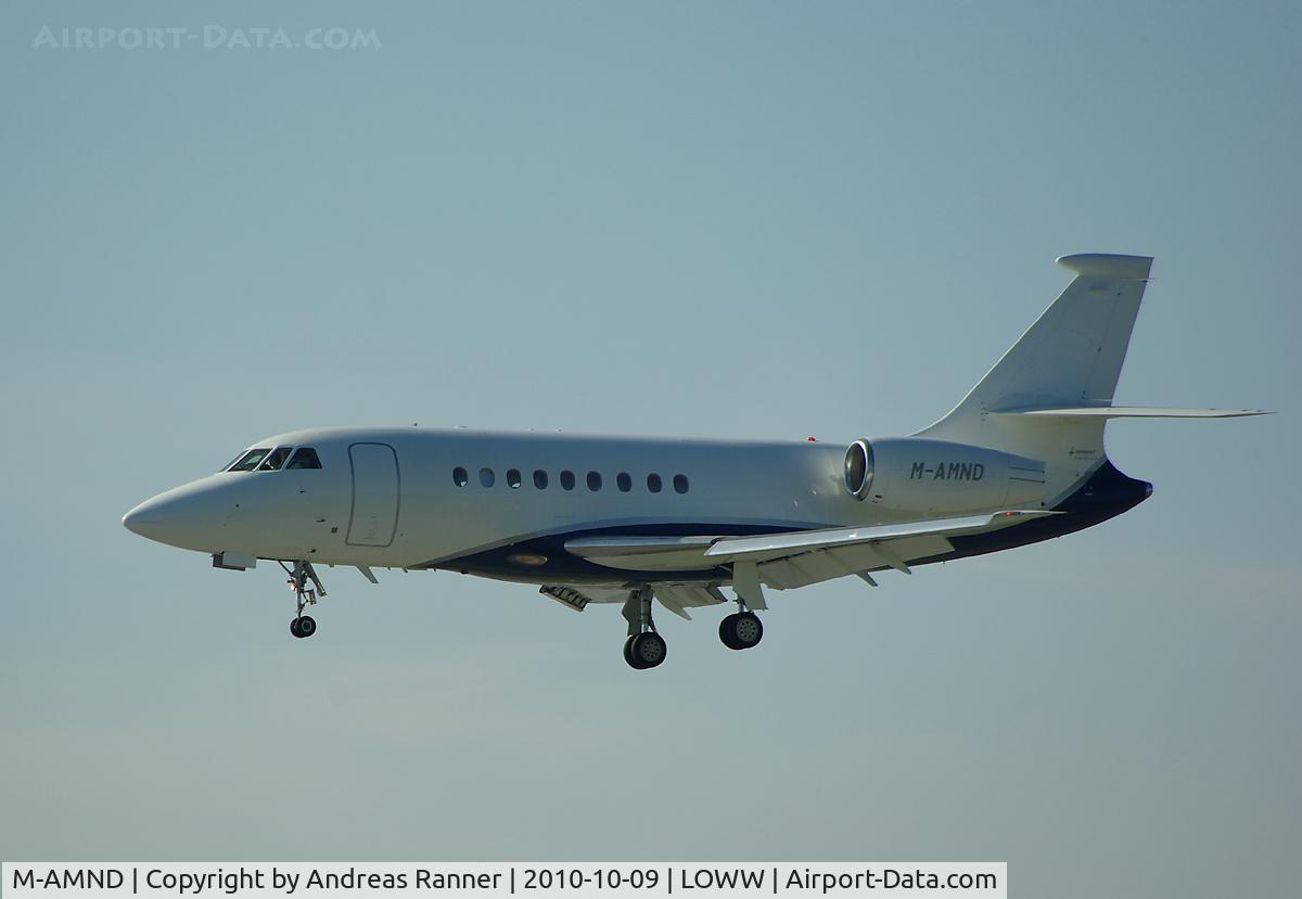 M-AMND, 2007 Dassault Falcon 2000EX C/N 114, Falcon 2000