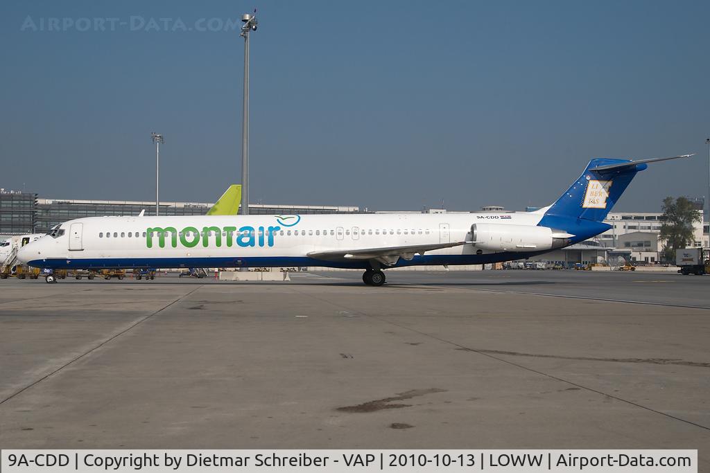 9A-CDD, 1982 McDonnell Douglas MD-82 (DC-9-82) C/N 49113, Montair MD80