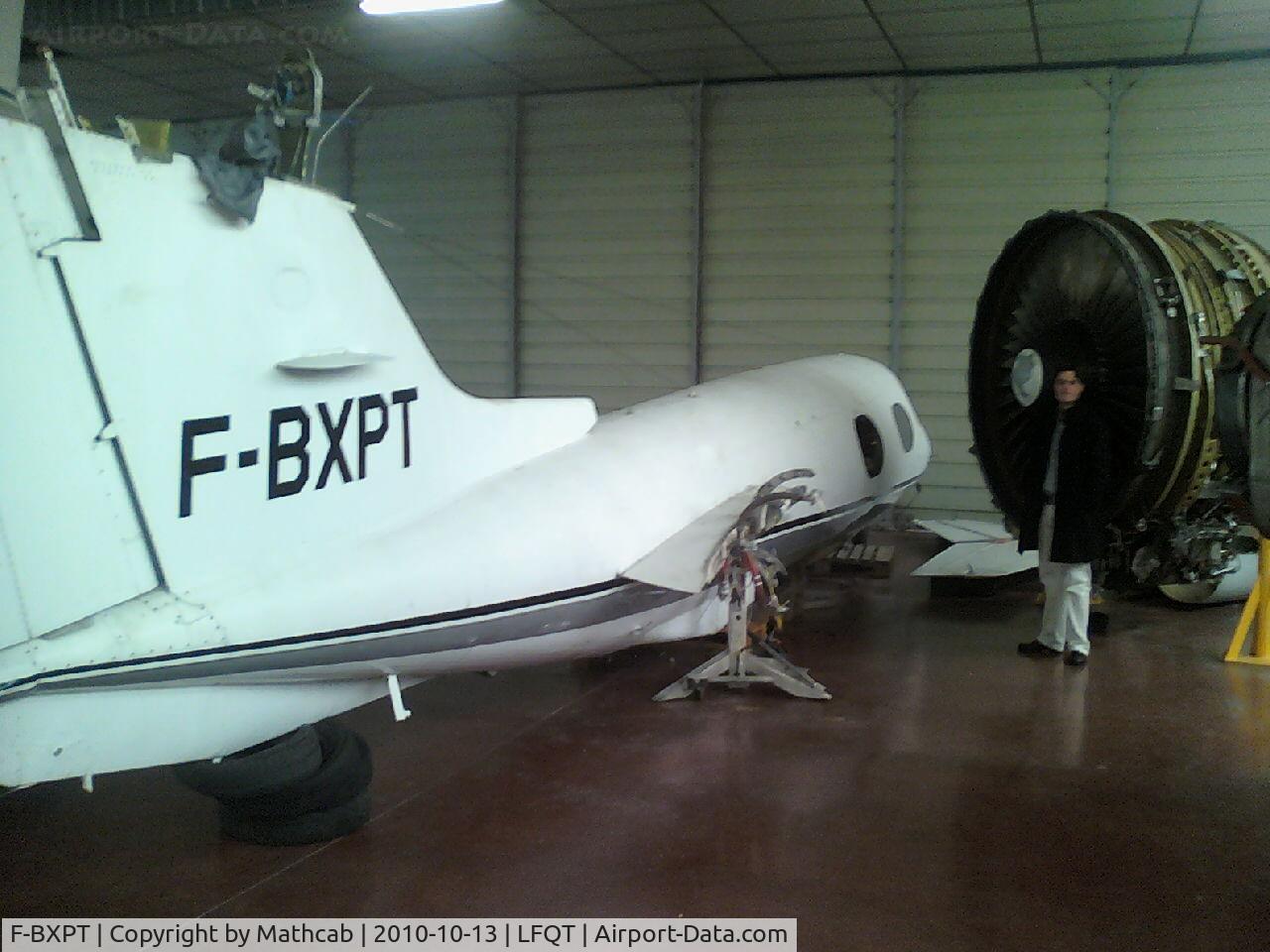 F-BXPT, 1965 Learjet 23 C/N 23-014, LEARJET 23 in EPAAG's hangar