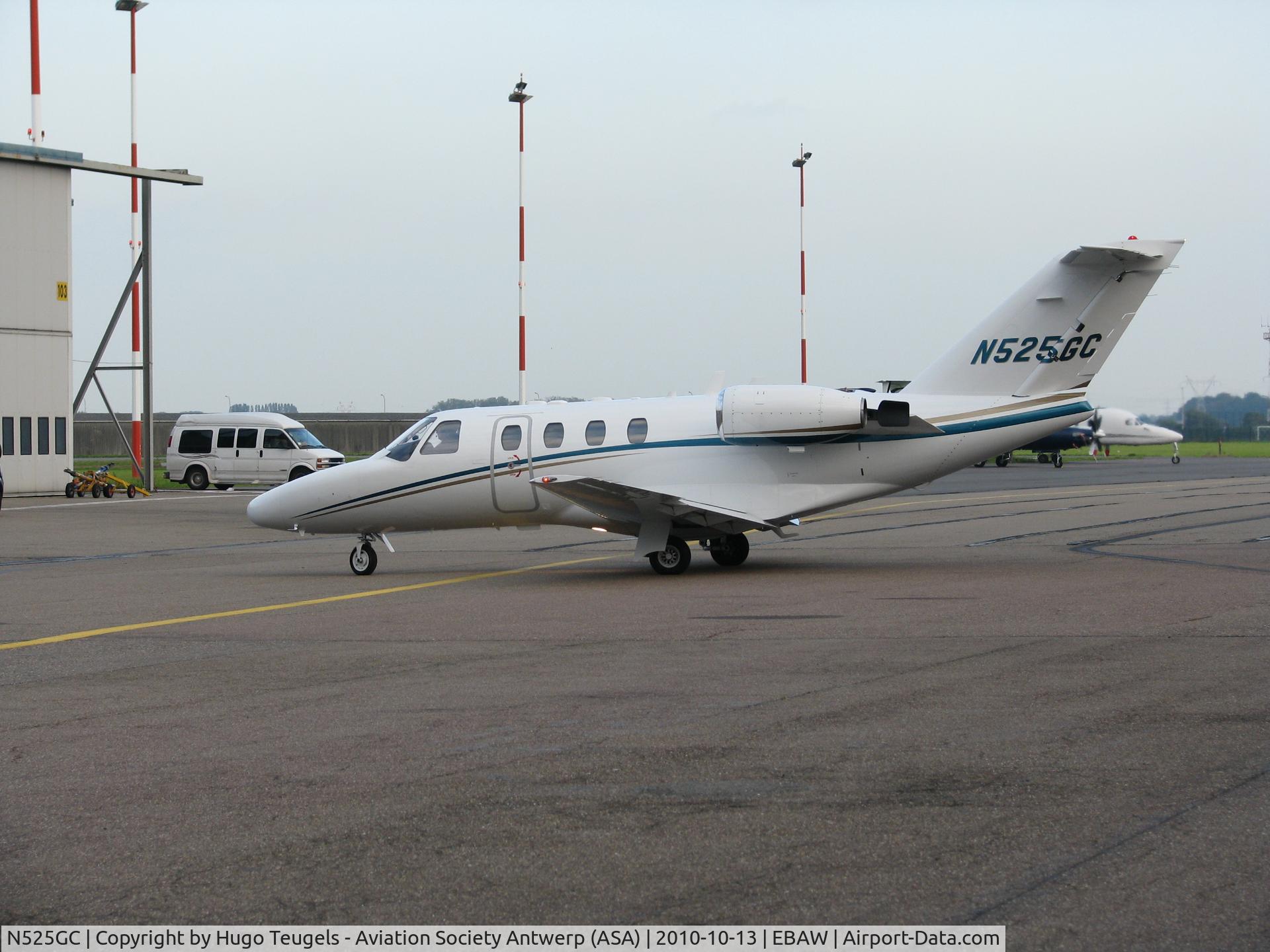 N525GC, 1994 Cessna 525 CitationJet CJ1 C/N 525-0065, first visit of reg.