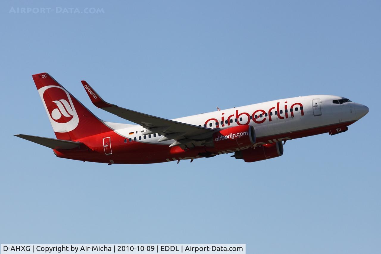 D-AHXG, 2008 Boeing 737-7K5 C/N 35140, Air Berlin, Boeing 737-7K5 (WL), CN: 35140/2575
