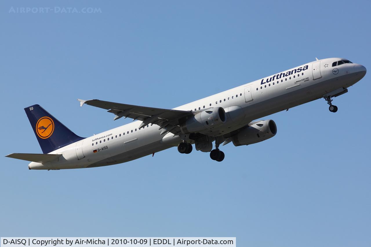 D-AISQ, 2009 Airbus A321-231 C/N 3936, Lufthansa, Airbus A321-231, CN: 3936, Aircraft Name: Lindau