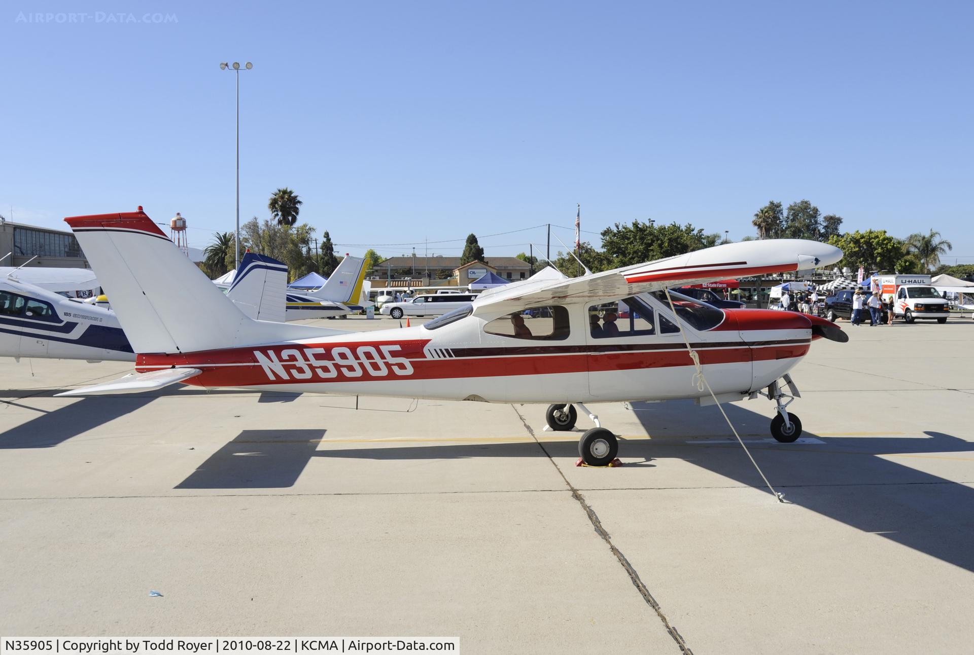 N35905, 1976 Cessna 177RG Cardinal C/N 177RG1074, 2010 CAMARILLO AIRSHOW 2010