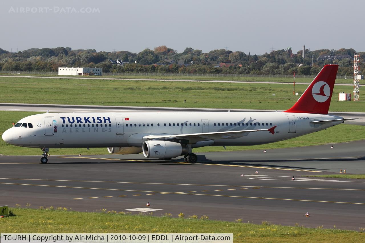 TC-JRH, 2008 Airbus A321-231 C/N 3350, Turkish Airlines, Airbus A321-231, CN: 3350, Aircraft Name: Yalova