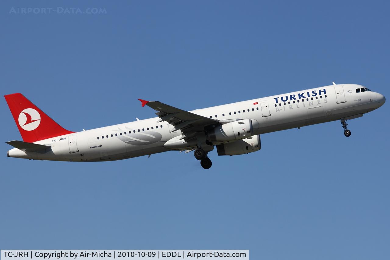 TC-JRH, 2008 Airbus A321-231 C/N 3350, Turkish Airlines, Airbus A321-231, CN: 3350, Aircraft Name: Yalova