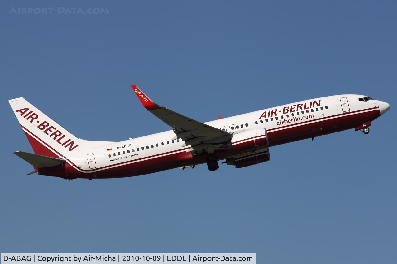 D-ABAG, 2001 Boeing 737-86J C/N 30879, Air Berlin, Boeing 737-86J, CN: 30879/871