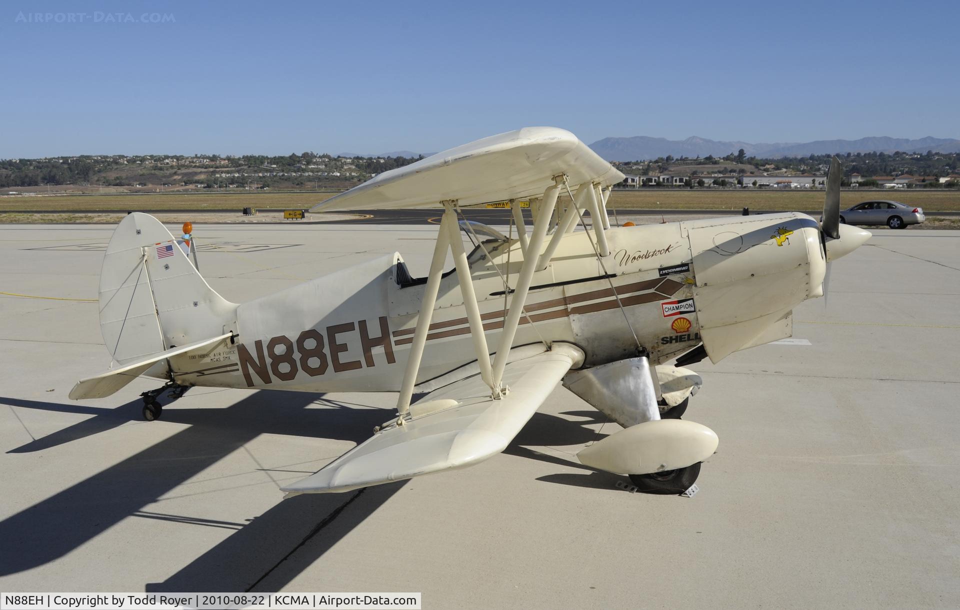 N88EH, 1970 EAA Biplane C/N EHH-1, 2010 CAMRILLO AIRSHOW