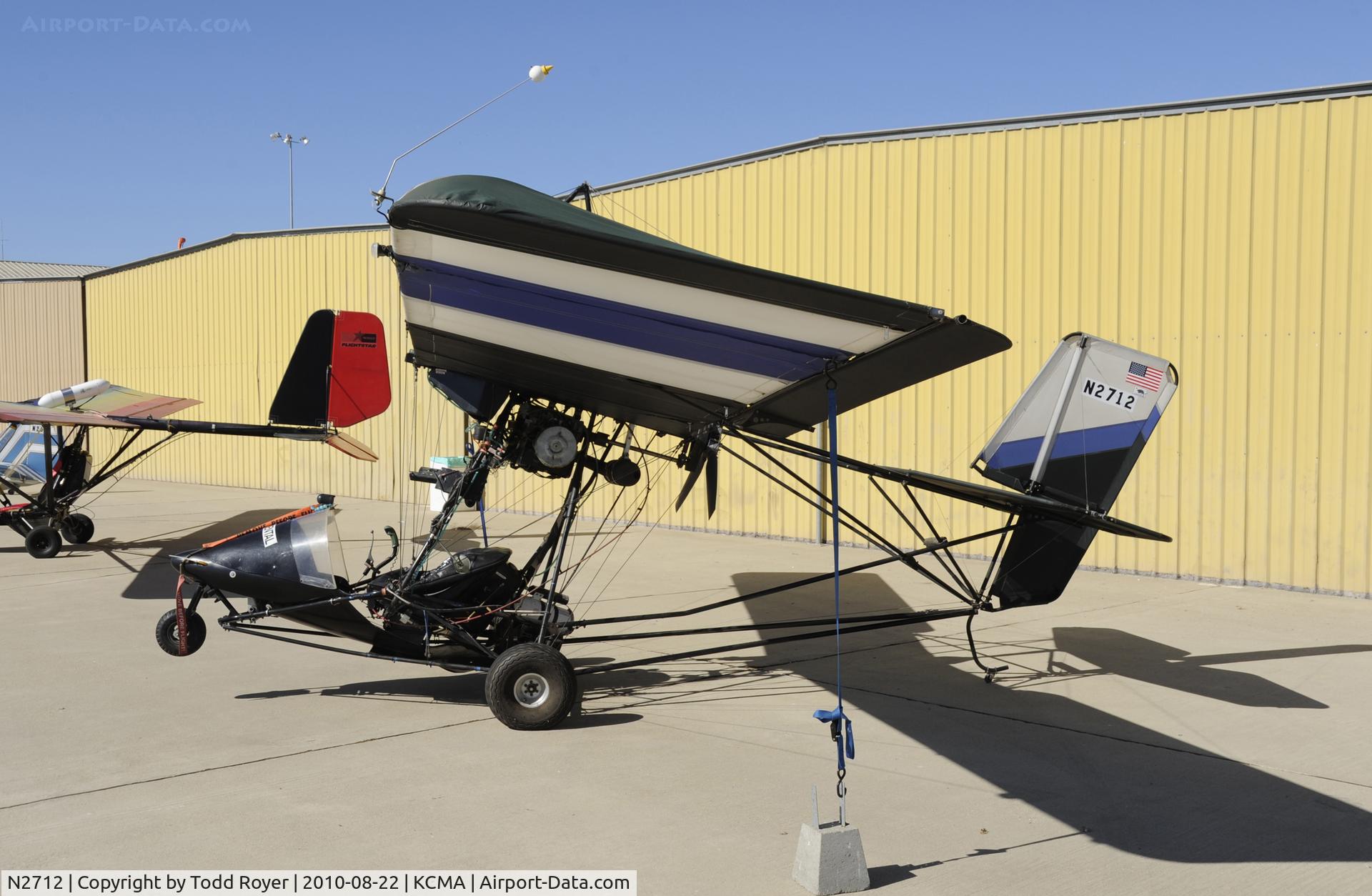 N2712, Quicksilver MXL Sport C/N 142, 2010 CAMARILLO AIRSHOW