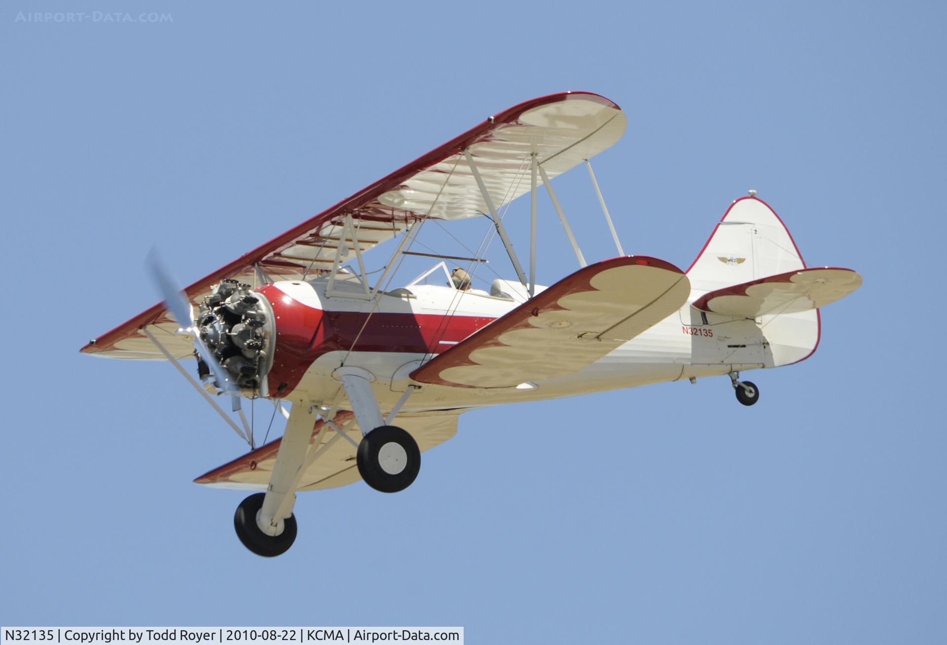 N32135, 1941 Waco UPF-7 C/N 5767, 2010 CAMRILLO AIRSHOW