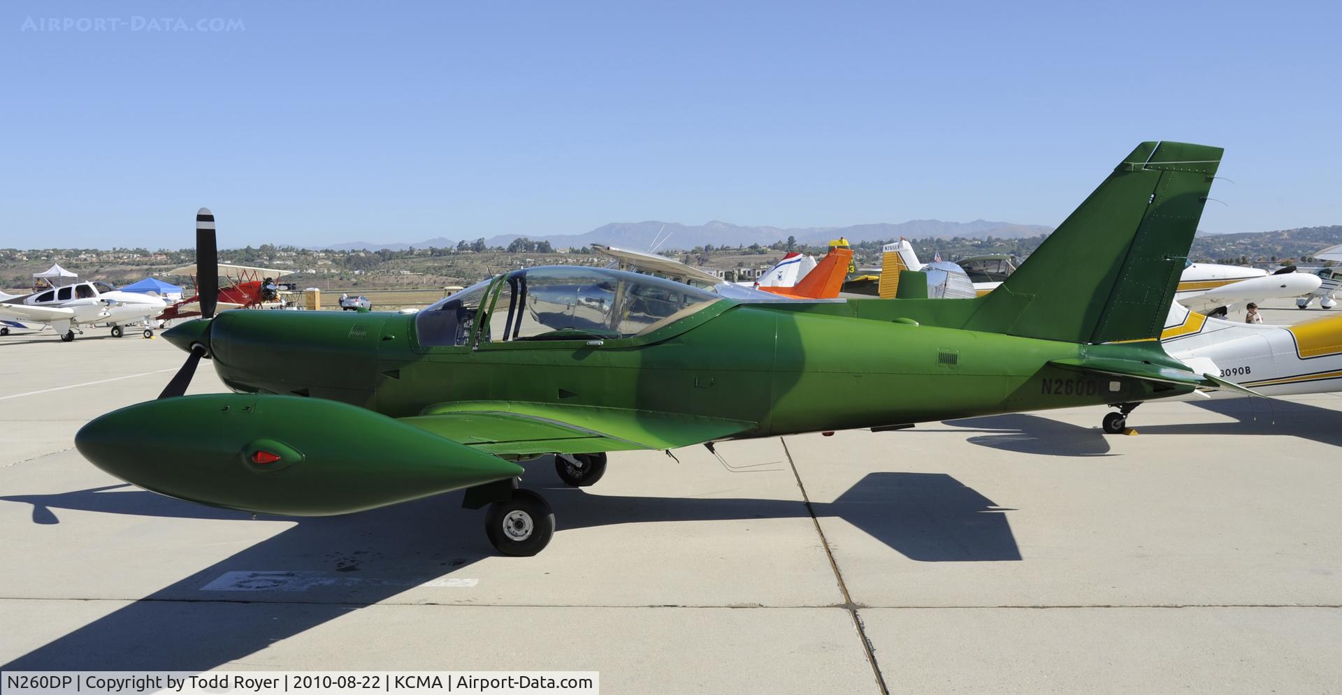 N260DP, 1983 SIAI-Marchetti SF-260TP C/N 009/62-002, 2010 CAMARILLO AIRSHOW