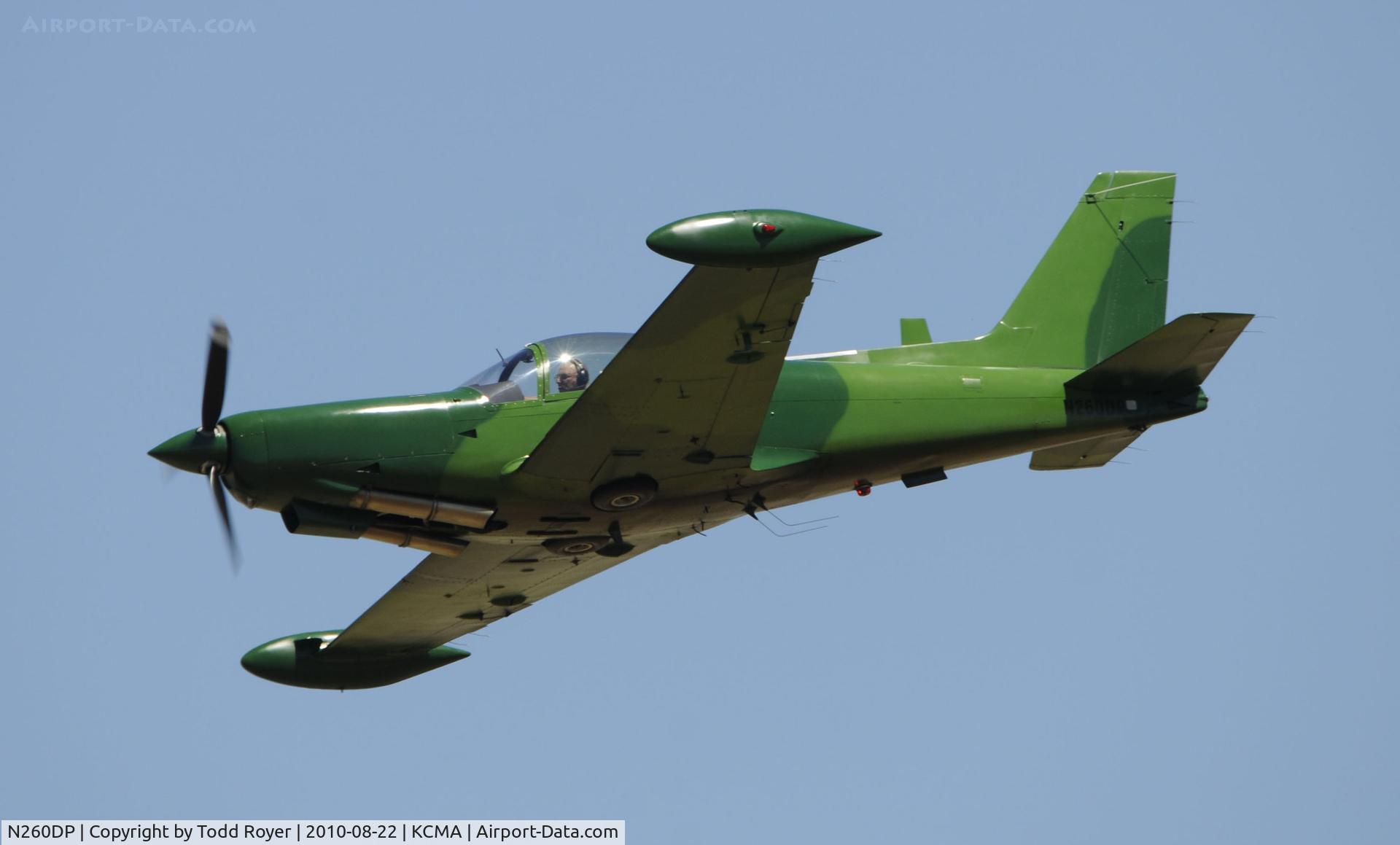 N260DP, 1983 SIAI-Marchetti SF-260TP C/N 009/62-002, 2010 CAMARILLO AIRSHOW