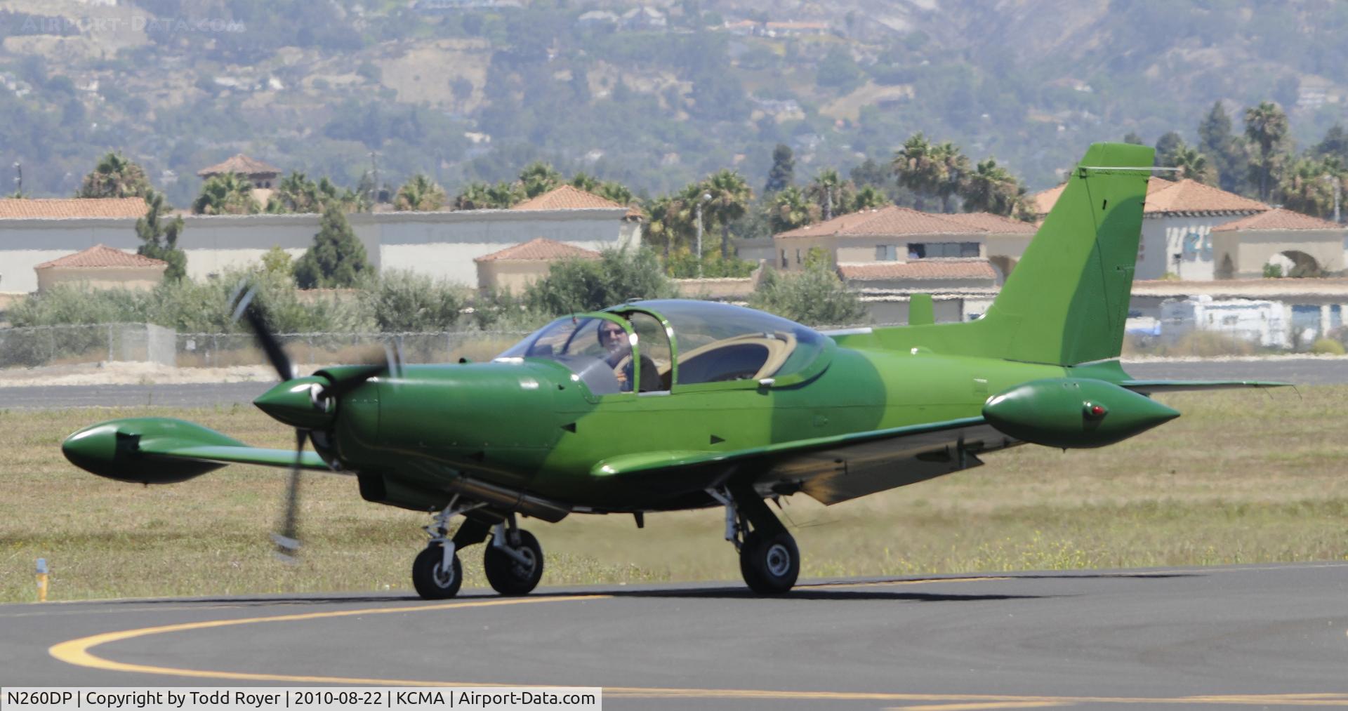 N260DP, 1983 SIAI-Marchetti SF-260TP C/N 009/62-002, 2010 CAMARILLO AIRSHOW
