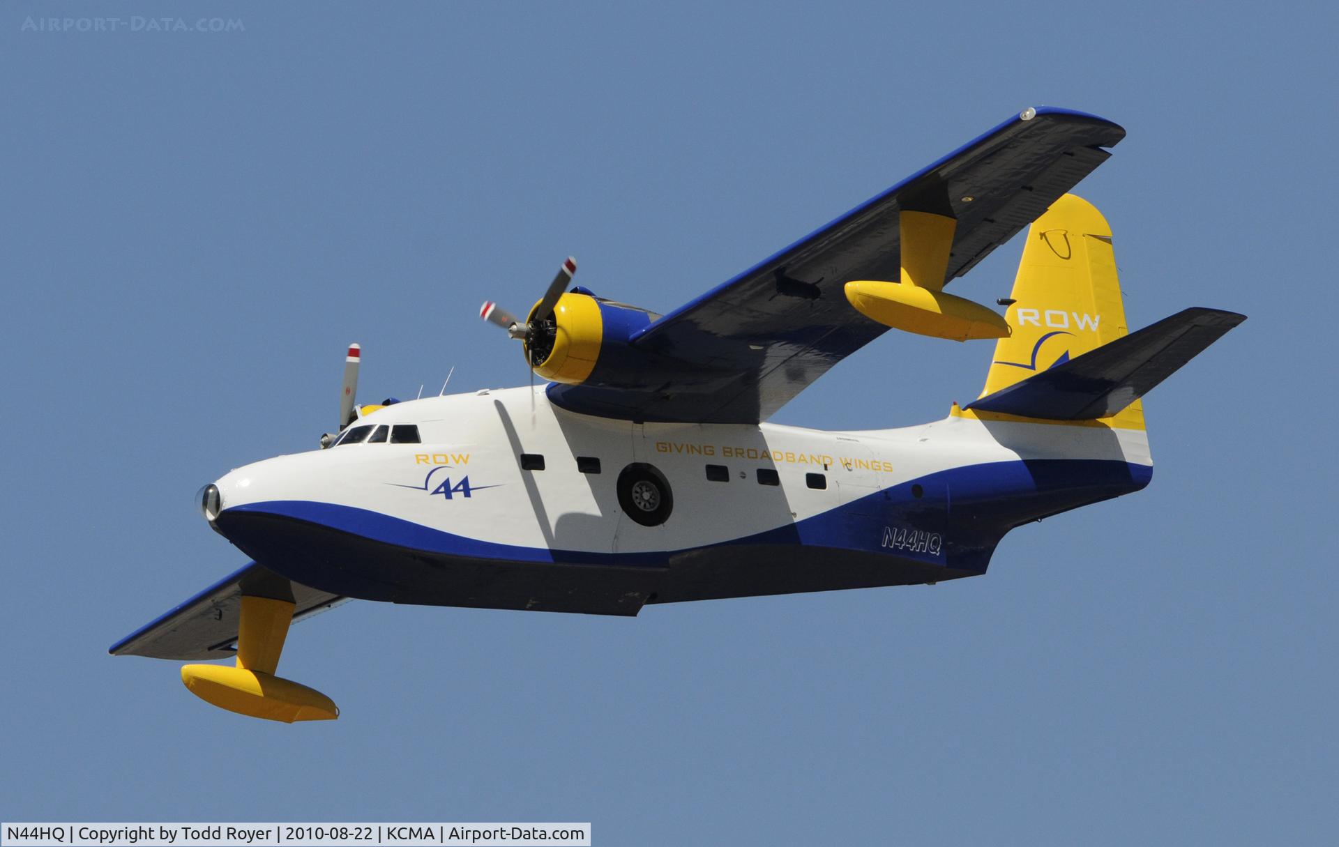 N44HQ, 1950 Grumman HU-16B Albatross C/N G-99, 2010 CAMARILLO AIRSHOW
