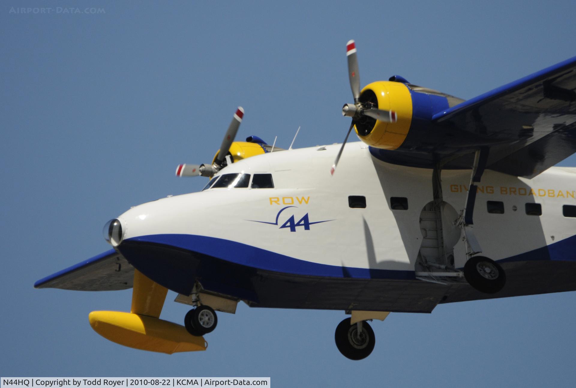 N44HQ, 1950 Grumman HU-16B Albatross C/N G-99, 2010 CAMARILLO AIRSHOW