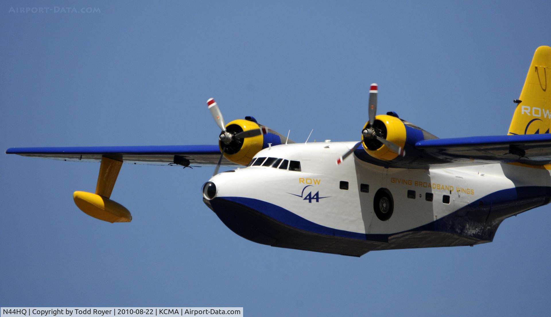 N44HQ, 1950 Grumman HU-16B Albatross C/N G-99, 2010 CAMARILLO AIRSHOW