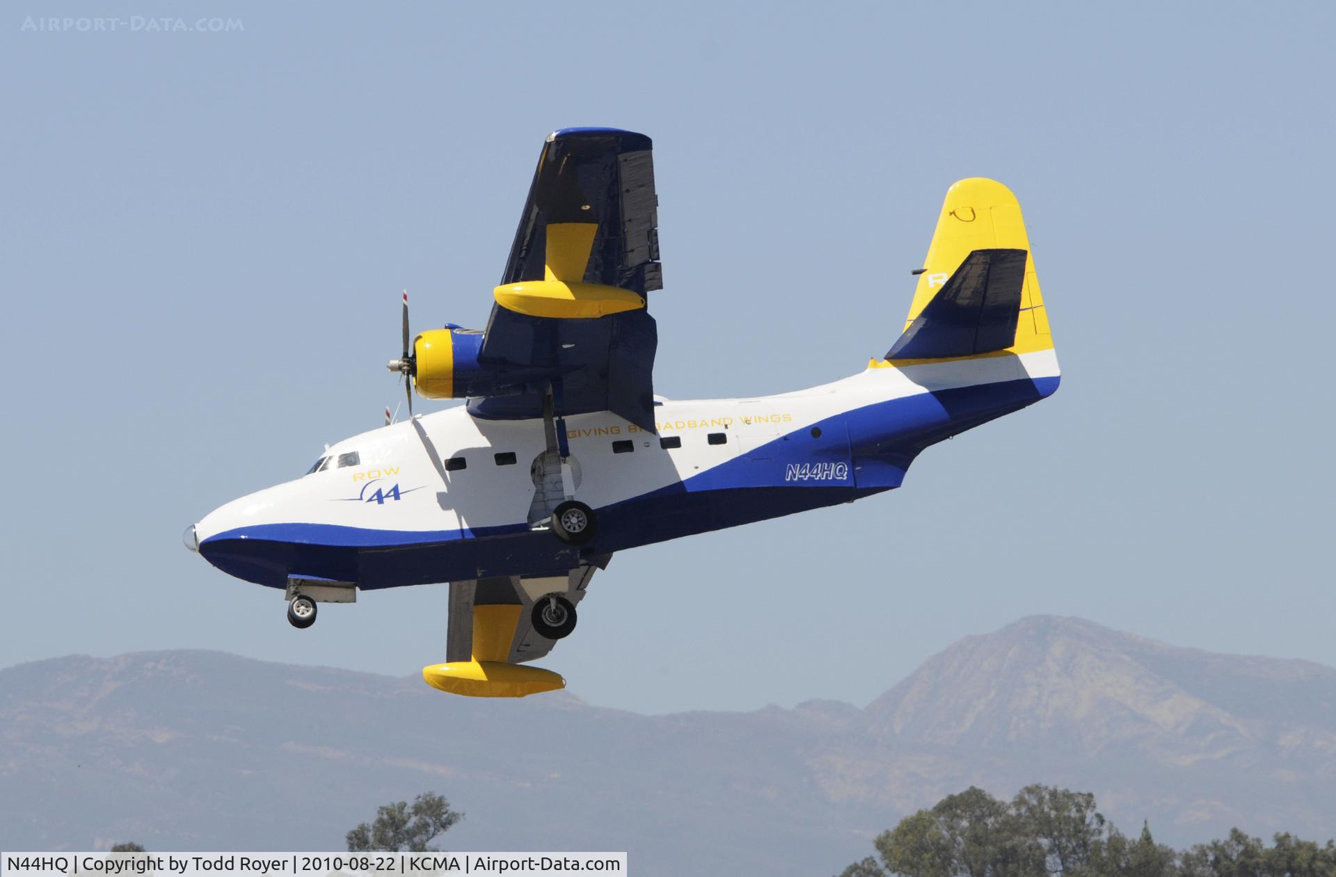 N44HQ, 1950 Grumman HU-16B Albatross C/N G-99, 2010 CAMARILLO AIRSHOW