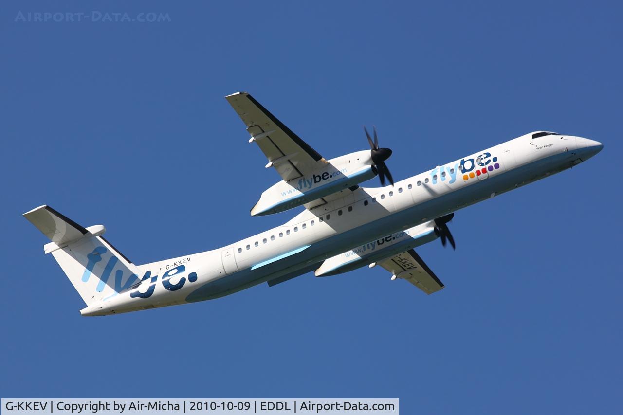 G-KKEV, 2008 De Havilland Canada DHC-8-402Q Dash 8 C/N 4201, flybe, De Havilland Canada DHC-8-402Q Dash 8, CN: 4201