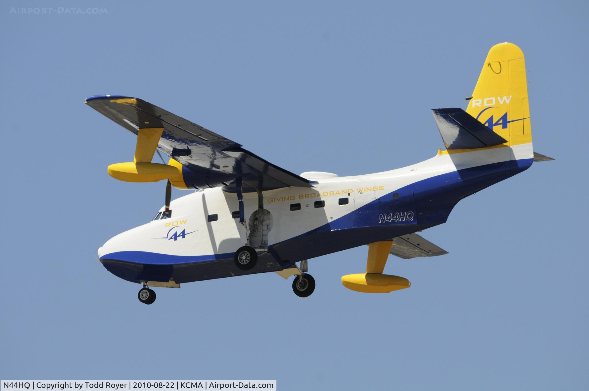 N44HQ, 1950 Grumman HU-16B Albatross C/N G-99, 2010 CAMARILLO AIRSHOW
