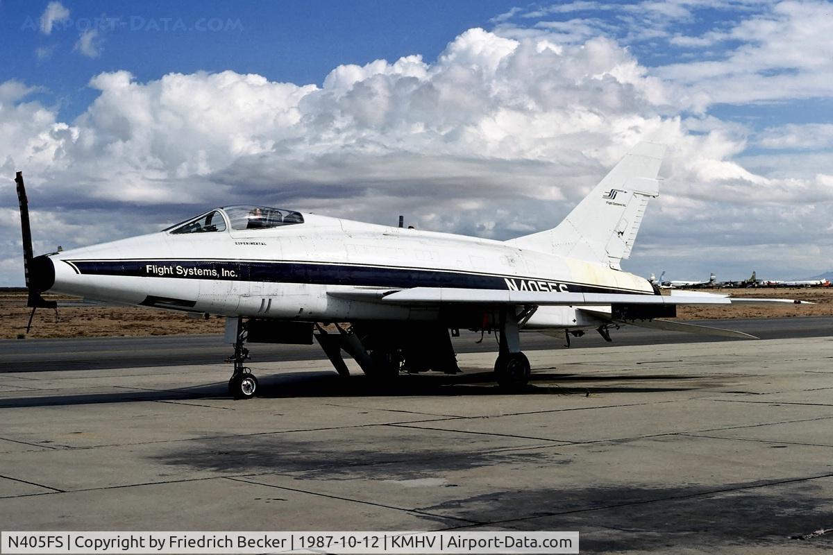 N405FS, 1956 North American F-100D C/N 56-3022, Flight Systems Inc. F-100D