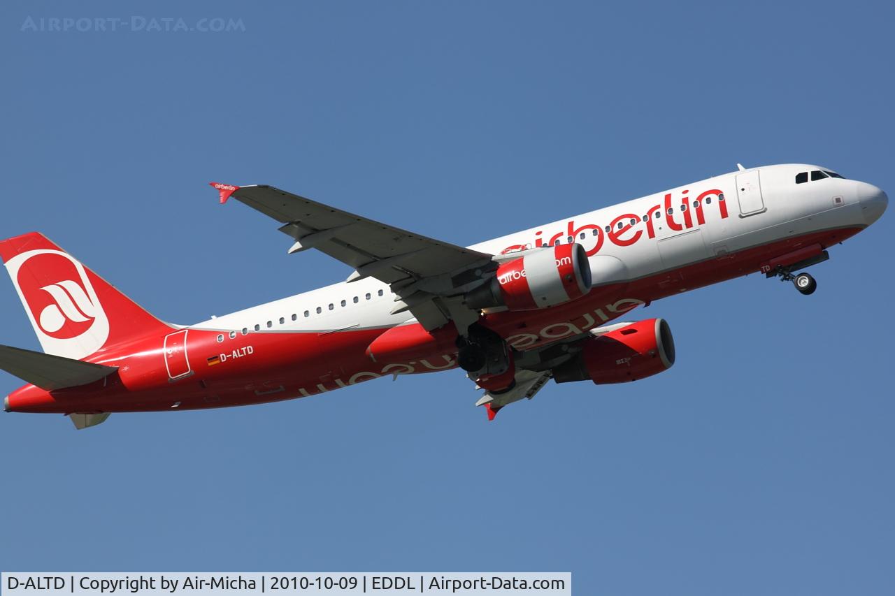 D-ALTD, 2001 Airbus A320-214 C/N 1493, Air Berlin, Airbus A320-214, CN: 1493