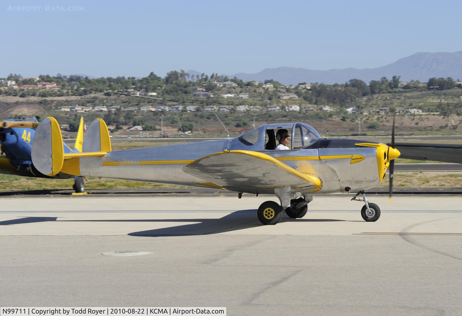 N99711, 1946 Erco 415D Ercoupe C/N 2334, 2010 CAMARILLO AIRSHOW