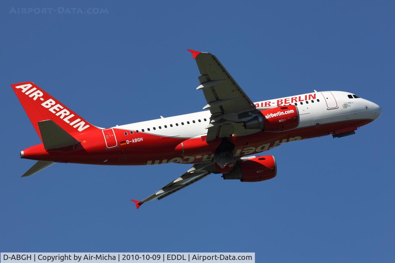 D-ABGH, 2007 Airbus A319-111 C/N 3245, Air Berlin, Airbus A319-111, CN: 3245