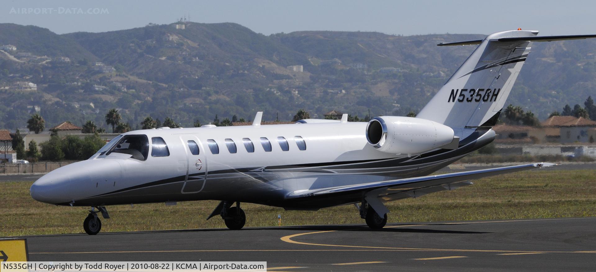 N535GH, 2005 Cessna 525B CitationJet CJ3 C/N 525B-0054, 2010 CAMARILLO AIRSHOW